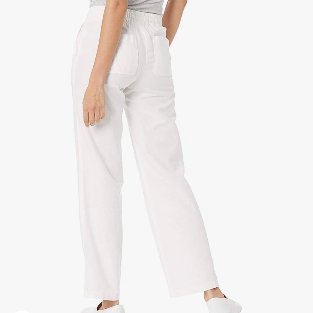 White Linen Pants
